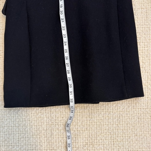 Mango Black Wool Blazer Coat Size Small - Picture 6 of 8